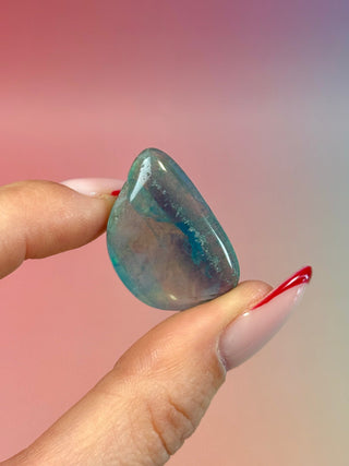 RAINBOW FLUORITE - EXCLUSIVE QUALITY (16) Tumble Stone The Crystal Avenues 