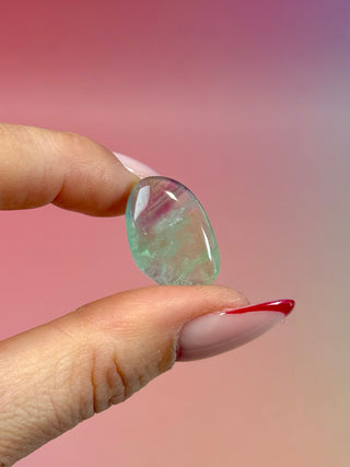 RAINBOW FLUORITE - EXCLUSIVE QUALITY (24) Tumble Stone The Crystal Avenues 