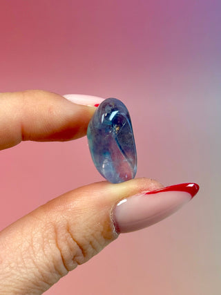 RAINBOW FLUORITE - EXCLUSIVE QUALITY (27) Tumble Stone The Crystal Avenues 