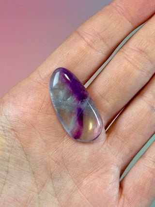 RAINBOW FLUORITE - EXCLUSIVE QUALITY (3) Tumble Stone The Crystal Avenues 