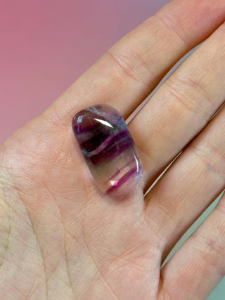 RAINBOW FLUORITE - EXCLUSIVE QUALITY (5) Tumble Stone The Crystal Avenues 
