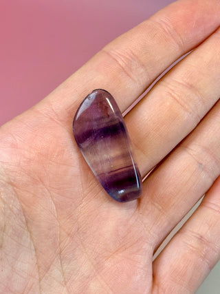 RAINBOW FLUORITE - EXCLUSIVE QUALITY (6) Tumble Stone The Crystal Avenues 