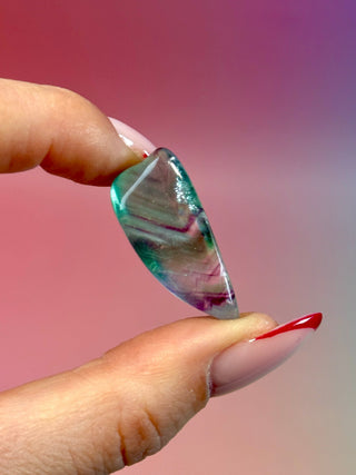 RAINBOW FLUORITE - EXCLUSIVE QUALITY (7) Tumble Stone The Crystal Avenues 