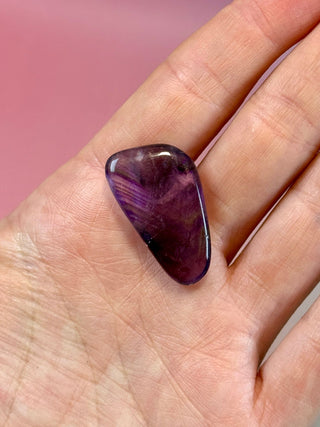 RAINBOW FLUORITE - EXCLUSIVE QUALITY (8) Tumble Stone The Crystal Avenues 