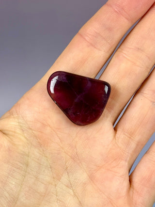 RAINBOW FLUORITE - EXCLUSIVE QUALITY (C) Tumble Stone The Crystal Avenues 