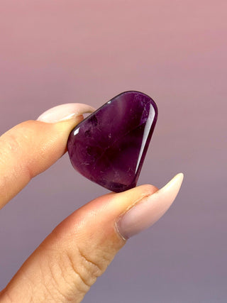 RAINBOW FLUORITE - EXCLUSIVE QUALITY (C) Tumble Stone The Crystal Avenues 