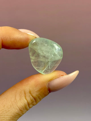 RAINBOW FLUORITE - EXCLUSIVE QUALITY (G) Tumble Stone The Crystal Avenues 