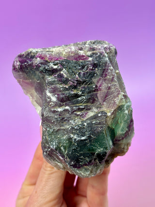 RAINBOW FLUORITE RAW (1) Raw Crystal The Crystal Avenues 