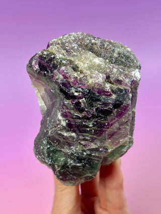 RAINBOW FLUORITE RAW (1) Raw Crystal The Crystal Avenues 