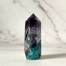 Load image into Gallery viewer, RAINBOW FLUORITE TOWER (18) The Crystal Avenues 

