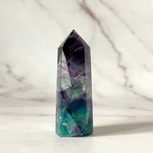 Load image into Gallery viewer, RAINBOW FLUORITE TOWER (18) The Crystal Avenues 
