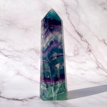 Load image into Gallery viewer, RAINBOW FLUORITE TOWER - LARGE (B) The Crystal Avenues 
