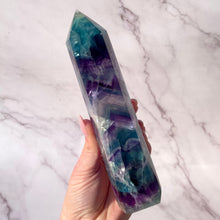 Load image into Gallery viewer, RAINBOW FLUORITE TOWER - LARGE (C) The Crystal Avenues 
