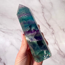 Load image into Gallery viewer, RAINBOW FLUORITE TOWER - MEDIUM (D) The Crystal Avenues 
