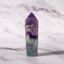 Load image into Gallery viewer, RAINBOW FLUORITE TOWER (O) The Crystal Avenues 
