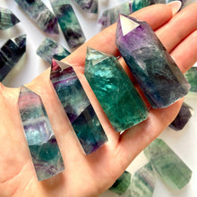 Load image into Gallery viewer, RAINBOW FLUORITE TOWER SMALL The Crystal Avenues 
