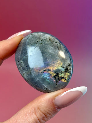 RAINBOW LABRADORITE PALM STONE (12) Palm stone The Crystal Avenues 