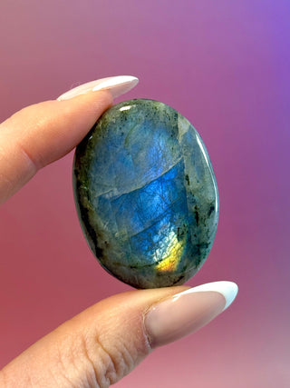 RAINBOW LABRADORITE PALM STONE (26) Palm stone The Crystal Avenues 