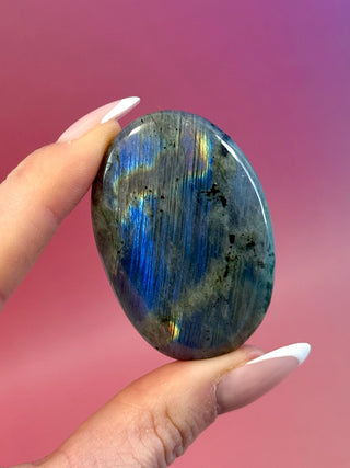 RAINBOW LABRADORITE PALM STONE (5) Palm stone The Crystal Avenues 