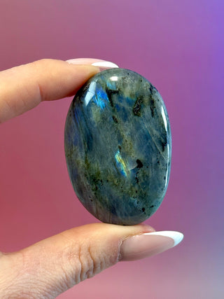 RAINBOW LABRADORITE PALM STONE (5) Palm stone The Crystal Avenues 