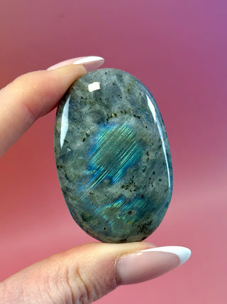 RAINBOW LABRADORITE PALM STONE (6) Palm stone The Crystal Avenues 