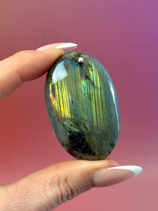 RAINBOW LABRADORITE PALM STONE (9) Palm stone The Crystal Avenues 