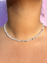 Load image into Gallery viewer, RAINBOW MOONSTONE CHOKER NECKLACE Necklace The Crystal Avenues 
