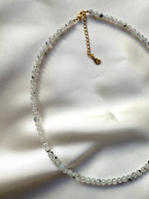 Load image into Gallery viewer, RAINBOW MOONSTONE CHOKER NECKLACE Necklace The Crystal Avenues 
