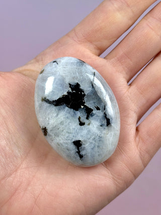 RAINBOW MOONSTONE PALM STONE (5) Palm stone The Crystal Avenues 