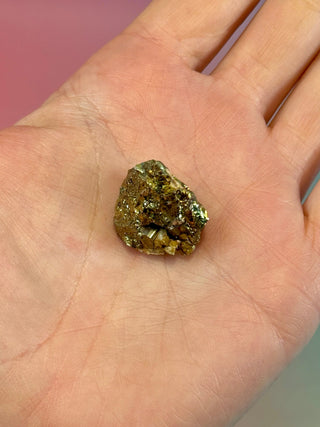 RAINBOW PYRITE (1) Raw Crystal The Crystal Avenues 