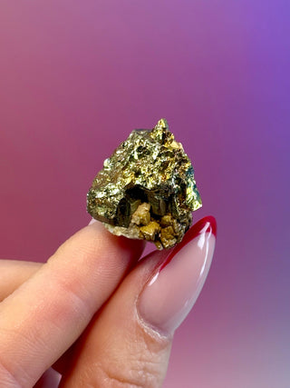 RAINBOW PYRITE (1) Raw Crystal The Crystal Avenues 