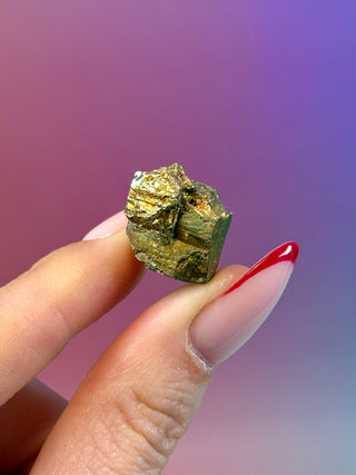 RAINBOW PYRITE (5) Raw Crystal The Crystal Avenues 