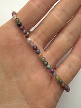 Load image into Gallery viewer, RAINBOW TOURMALINE BRACELET (4MM) Bracelet The Crystal Avenues 
