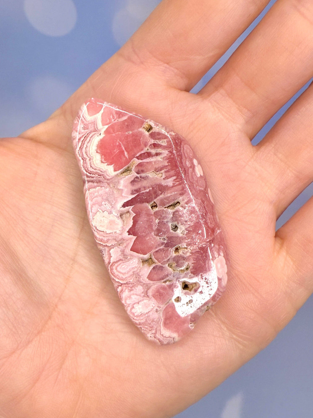 RHODOCHROSITE (4) Freeform The Crystal Avenues 