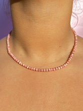 Indlæs billede til gallerivisning RHODOCHROSITE CHOKER NECKLACE Necklace The Crystal Avenues 
