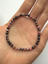 Load image into Gallery viewer, RHODONITE BRACELET (4MM) Bracelet The Crystal Avenues 
