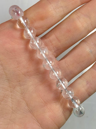 ROCK CRYSTAL BRACELET (8MM) Bracelet The Crystal Avenues 