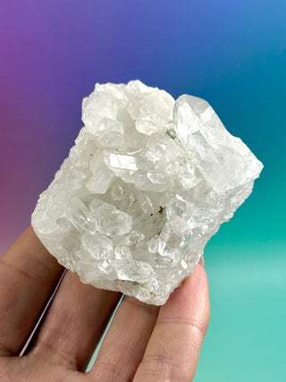 ROCK CRYSTAL CLUSTER (1) The Crystal Avenues 