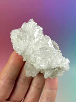 ROCK CRYSTAL CLUSTER (2) The Crystal Avenues 