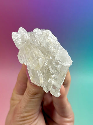 ROCK CRYSTAL CLUSTER (3) The Crystal Avenues 