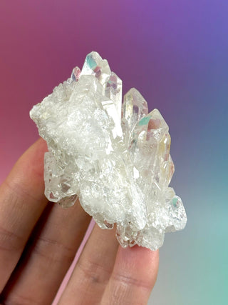 ROCK CRYSTAL CLUSTER (3) The Crystal Avenues 