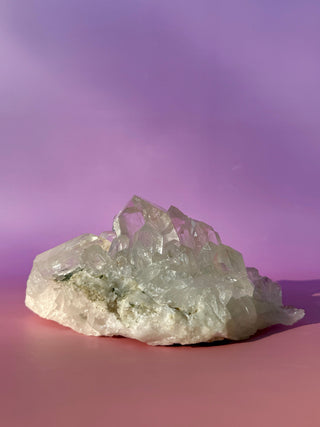 ROCK CRYSTAL CLUSTER - A QUALITY (6) Cluster The Crystal Avenues 