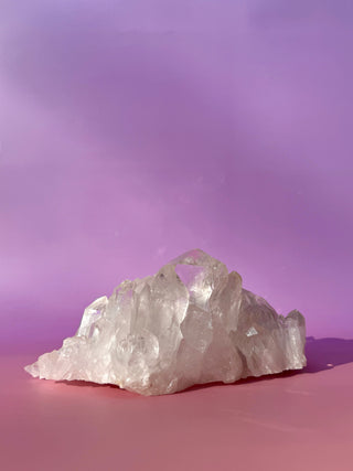 ROCK CRYSTAL CLUSTER - A QUALITY (6) Cluster The Crystal Avenues 