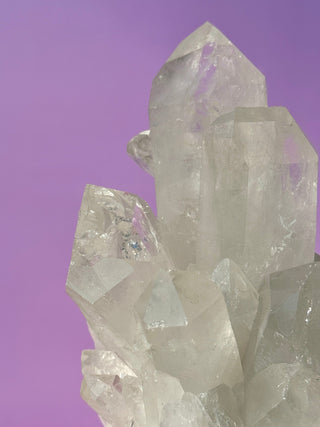 ROCK CRYSTAL CLUSTER - A QUALITY (8) Cluster The Crystal Avenues 