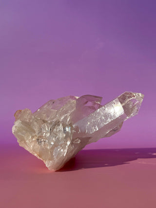 ROCK CRYSTAL CLUSTER - A QUALITY (9) Cluster The Crystal Avenues 