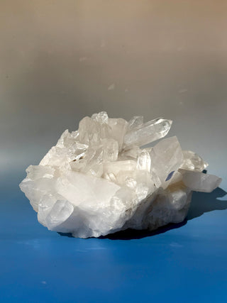 ROCK CRYSTAL CLUSTER - A-Quality from Brazil (1) Cluster The Crystal Avenues 