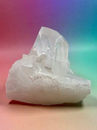 ROCK CRYSTAL CLUSTER - A-Quality from Brazil (11) Cluster The Crystal Avenues 