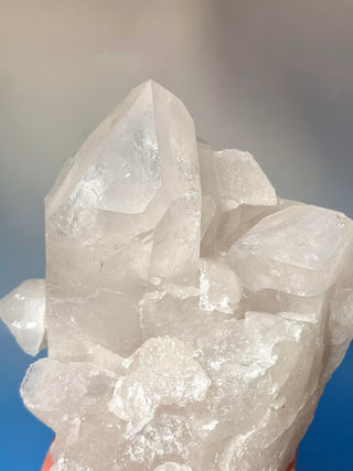 ROCK CRYSTAL CLUSTER - A-Quality from Brazil (3) Cluster The Crystal Avenues 