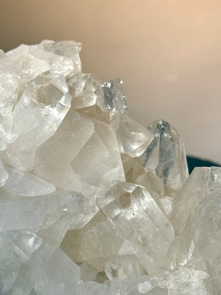ROCK CRYSTAL CLUSTER - A-Quality from Brazil (4) Cluster The Crystal Avenues 