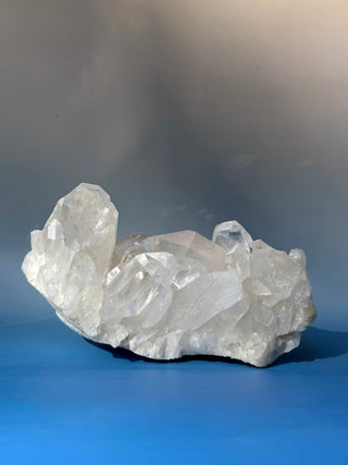 ROCK CRYSTAL CLUSTER - A-Quality from Brazil (4) Cluster The Crystal Avenues 